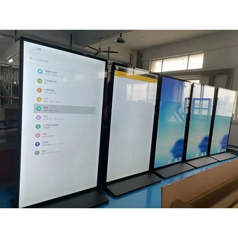 Sistema Windows de 50 pulgadas para interior y exterior, pantalla táctil LCD, tótem publicitario, quiosco de señalización Digital y pantalla