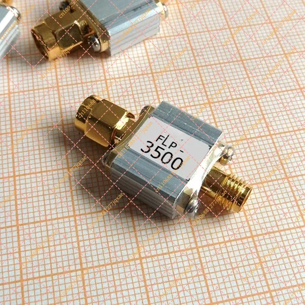 3500MHz Low Pass Filter, SMA Interface RF Filter for 3.5GHz Transmitter Harmonic Suppression