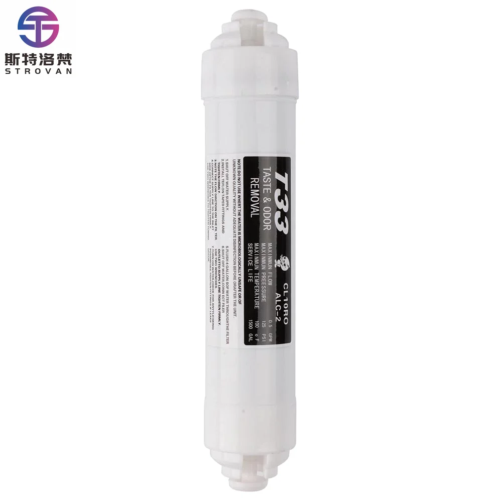 

STLF Manual Powered Large T33 and Small T33 Filter Cartridge Quick Connection Home RO Water Filter Element Accessories