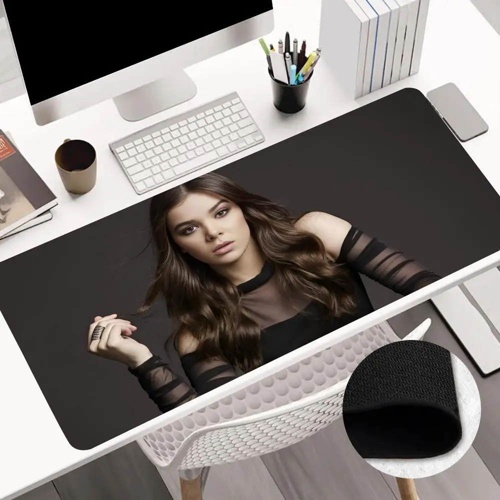 Actors For H-Hailee S-Steinfeld MINISO Mouse Pad Anime Game Mouse Pad Computer Desk Pad Office Carpet Laptop Mouse Pad