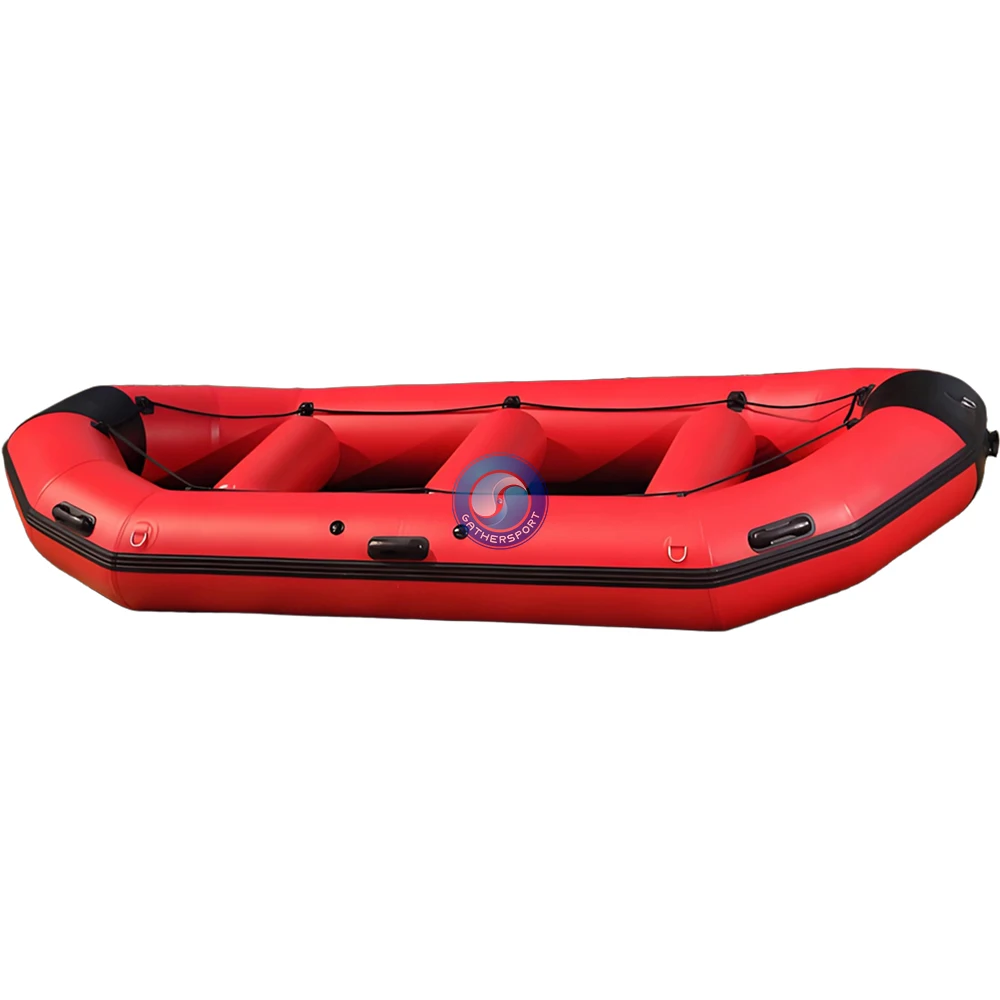 14.8FT Raft Boat, 4.5M Whitewater Raft, Max 12 Person, Made in China, Custom Color, Low Cost
