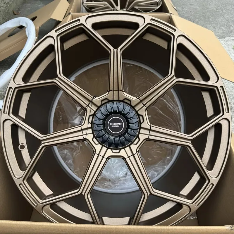 Custom Forged Flow Formed Alloy Wheels Deep Dish W205 W257 5x108 Adjustable Offset For BMW For Tesla 40mm ET 20-24 Inch