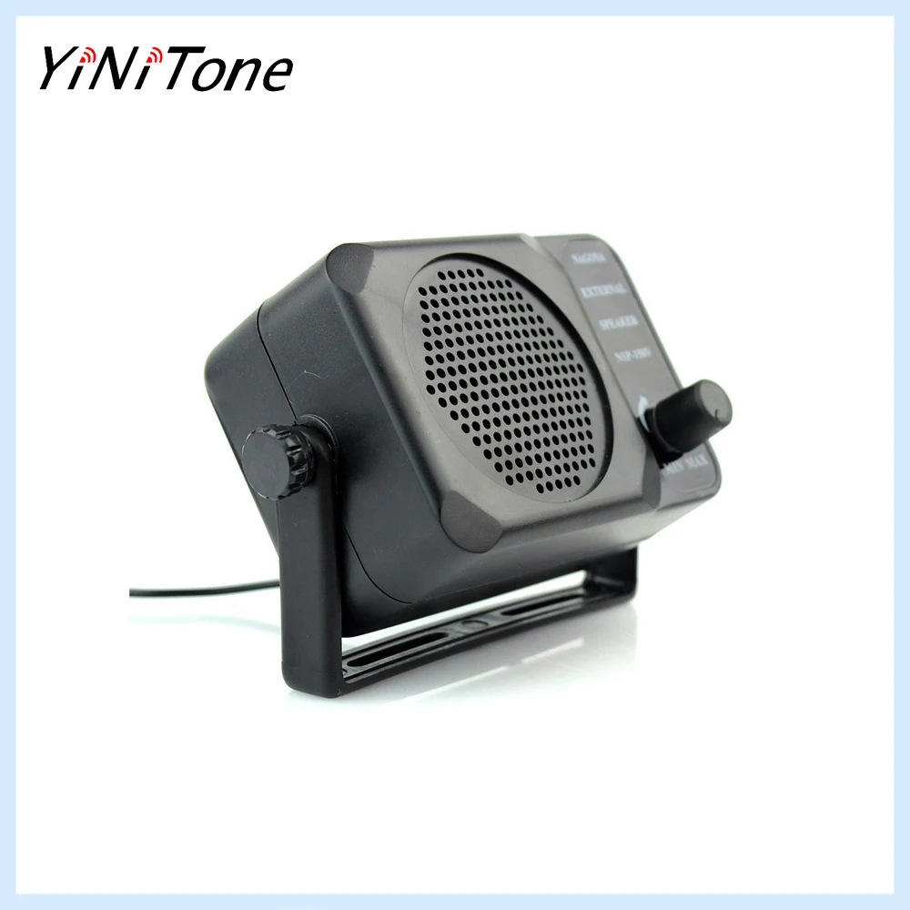 NSP-150V 3.5mm Mini External Speaker For Motorola Kenwood Icom Yaesu Two Way Radio