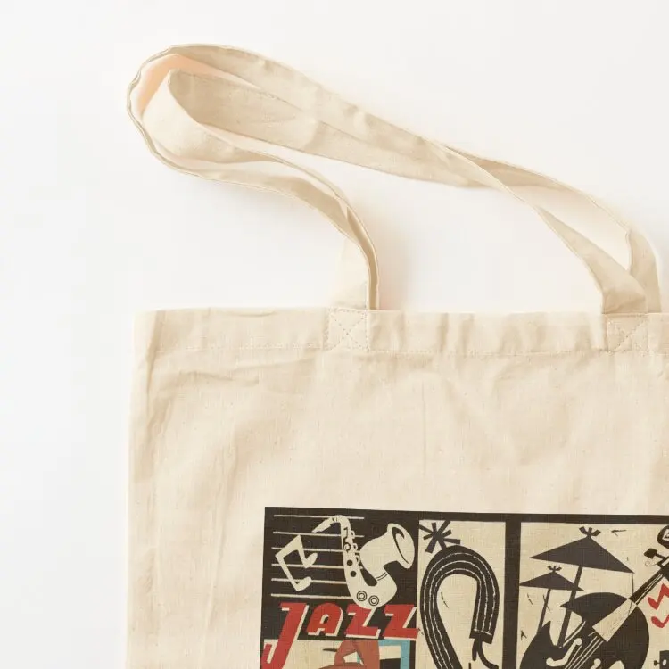 the jazz rythm (full version) Tote Bag Customizable tote screen shopper bags large
