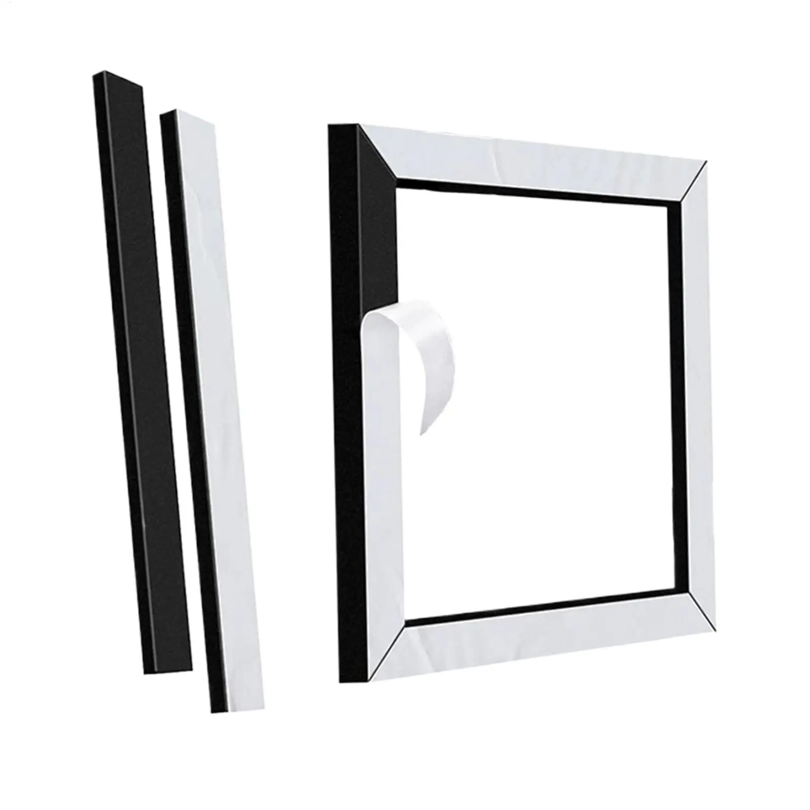 

RV Roof Air Conditioner Gasket Self-Adhesive Picture Frame Gasket RV Roof Air Conditioner Seal Kit For Trailer Camping Car