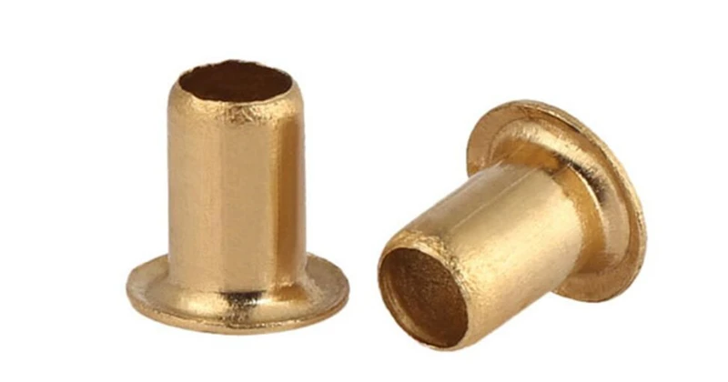 1000 Stück Kupfernieten-Set M0.9 M1.3 M1.5 M1.7 Gemischte Röhrennieten Doppelseitige Leiterplattennägel GB876 – Detail 7