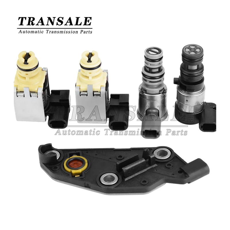 High Quality 5Pcs 4T65E Automatic Transmission Solenoid Kit Shift Unit G4T65E 24225825 5L40E For Buick Pontiac Myriad 2003-2011