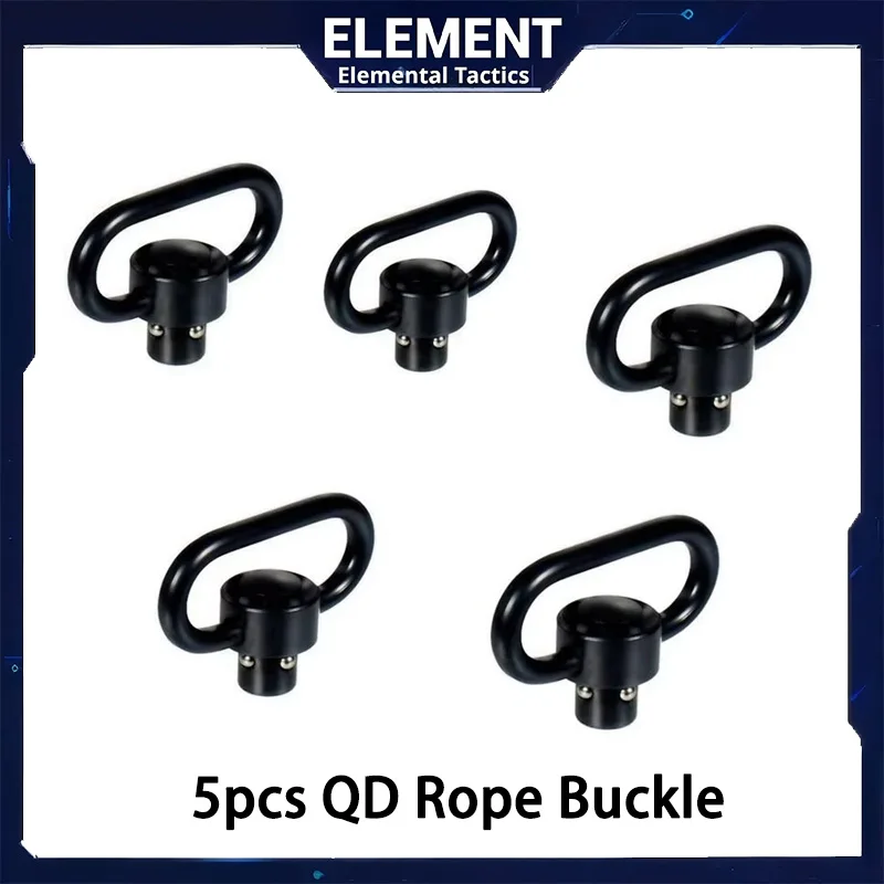 5PCS Quick Detach QD Sling Swivel Scope Mount Adapters Hunting Accessories for Optics Equipment