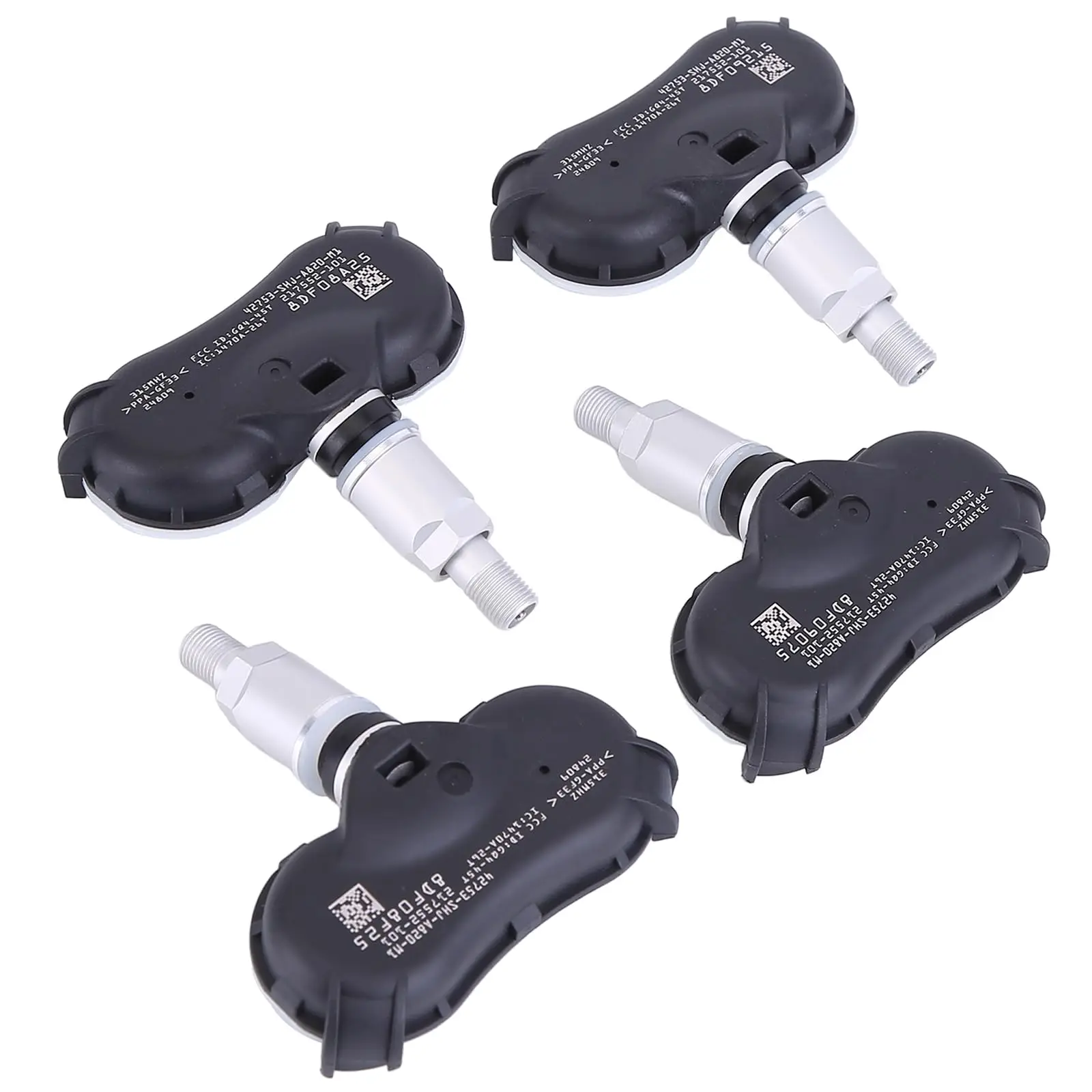 

4PCS TPMS 42753-SHJ-A53 Tire Pressure Monitor Sensor For Acura RL MDX TL-S TL Touring Odyssey Ridgeline VU Pilot 3.5L 315MHz