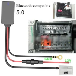 RCD AUX Car Bluetooth Adapter Music MP3 Stereo Radio Cable Adapter For RCD RNS 310 For Golf 5 6 For Fabia 2003 Car Accessories