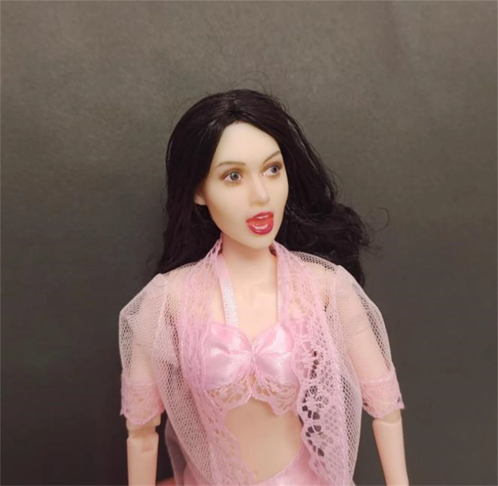 1/6 Suprise Expression Head Sculpt  Actor Pale   For 12inch  Jiao Doll TBleague Phicen  Action Figure Model toys