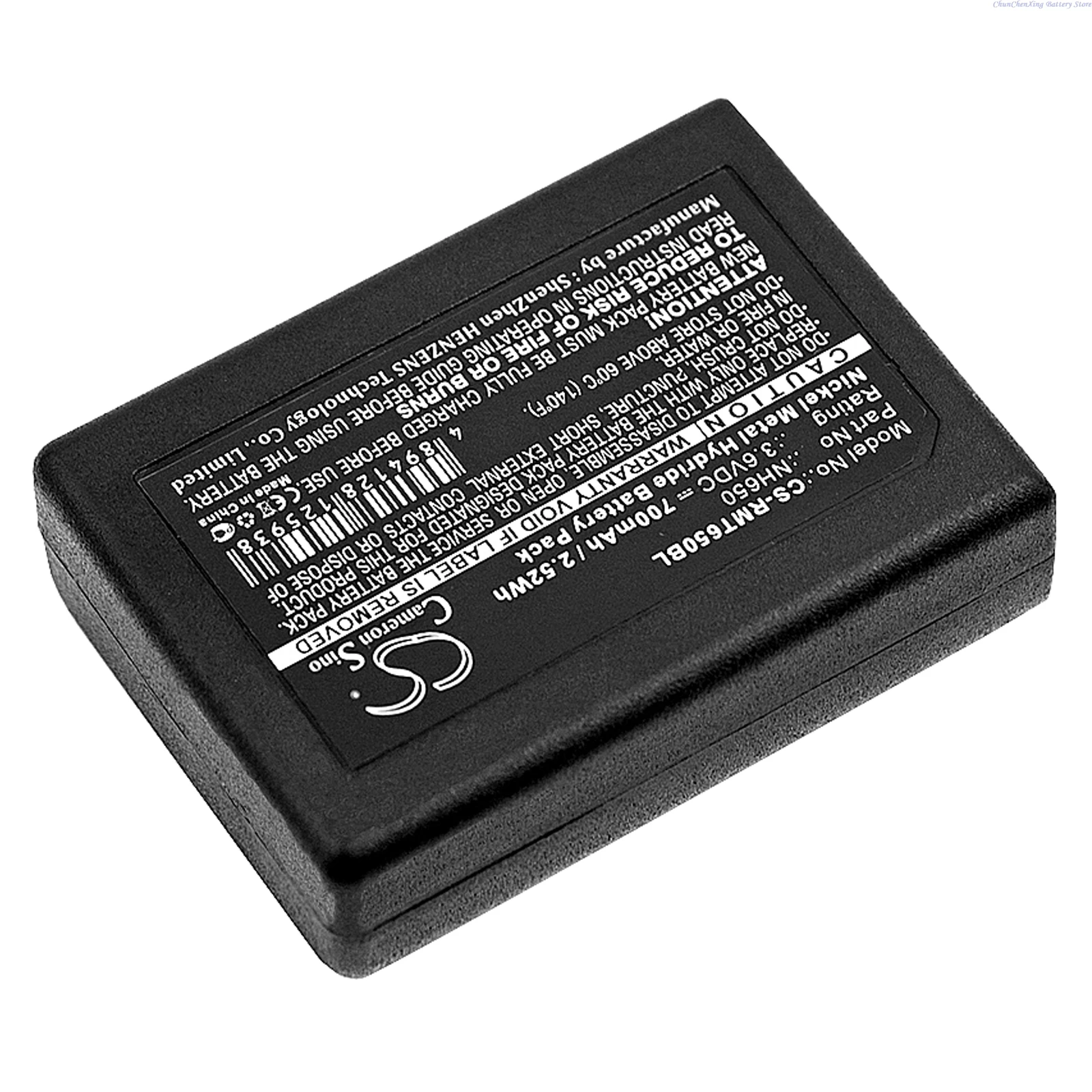 

Cameron Sino 3.6V 700mAh replacement Crane Remote Control Battery NH650 for Ravioli Joy, LNH650