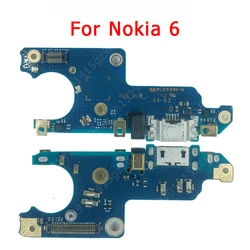 USB Charge Board For Nokia 6 Charging Port Charger Flex Cable PCB Dock Connector Replacement Spare parts