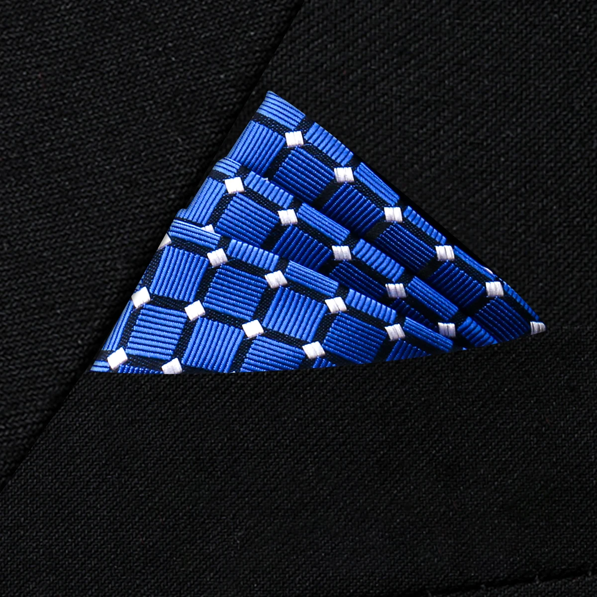 Men Pocket Square Suit Accessories Newest Design Jacquard Woven Handkerchief Male Brown Clothing Pocket Handker Hot Sale Wedding