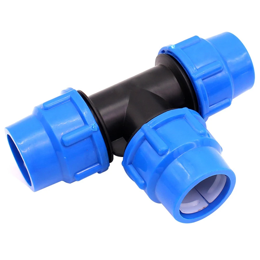 Betaalbare Pp-Fitting Schroefklem Connector Pe Pijp Pvc Plastic 3-Way Kogelkraan Verbinding Dn15 Dn25 Dn32 Dn40 Dn50
