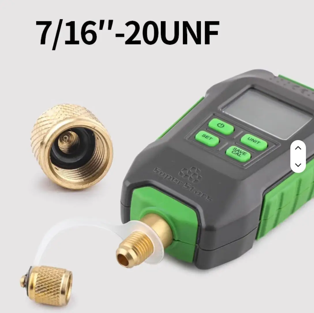 VG90 Intelligent Digital Vacuum Meter Portable Laboratory Refrigeration System Vacuum Check Pressure Vacuum Gauge 0-10000P