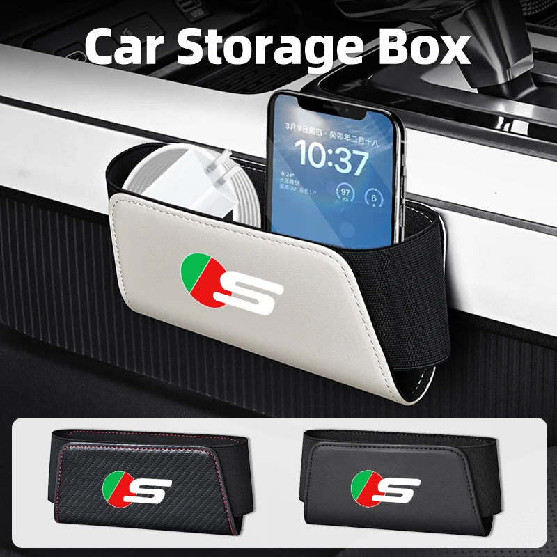 

Car Interior Seat Seam Organizer Door Storage Box Phone Card Bag For Jaguar XF XJ XFR XKR S-Type F-Type X-Type F-Pace I-Pace E-P