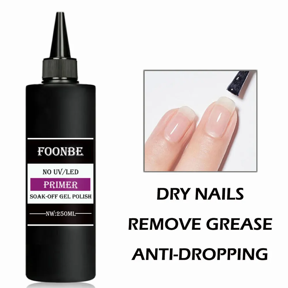 250g Nail Functional Gel Bae Gel  Remover Tempered Matte Top Coat Semi-Permanent Varnish UV Soak Off Nail Art