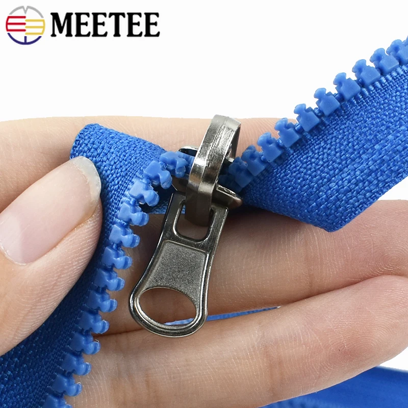 1/2/3/5Pc 5# Resin Zipper 70cm Open-End Zips Bag Decor Double-side Zip Jackets Closure Zippers Repair Kit DIY Sewing Accessories