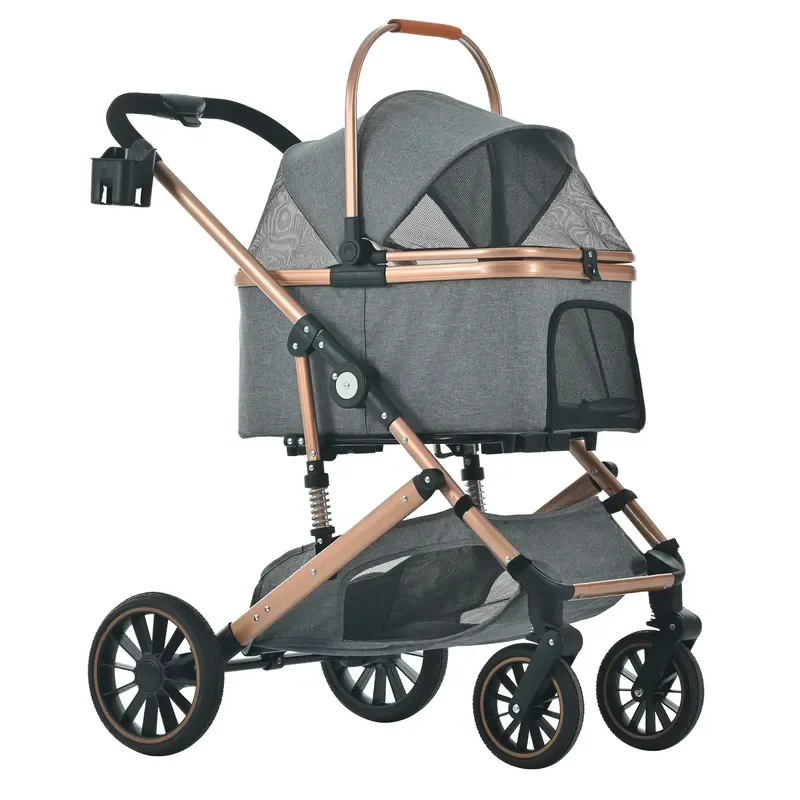 Portable and Foldable Pet Carrier New Design Travel Basket for Dogs Cats Other Pets Separate From Basket