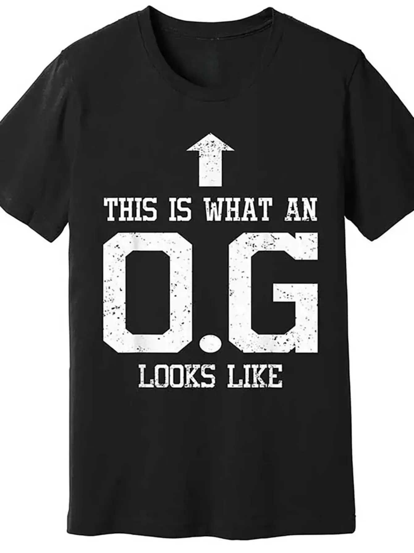 

Hot Stylish OG Original Gangster Print for Men Women Couple Fashion T-Shirt, Street Short Sleeve Cotton T-Shirt, Comfort-Fit