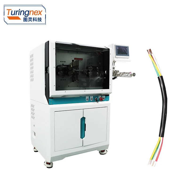 TR-603HY Big Square Automatic High-Speed Servo Knife Holder Multi-Core Wire Sheathed Cable Inner Outer Manufacturing Equipment