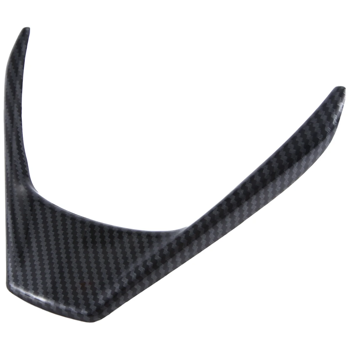 

Carbon Fiber Steering Wheel Cover Interior Steering Wheel Frame Trim for Toyota RAV4 2014-2018