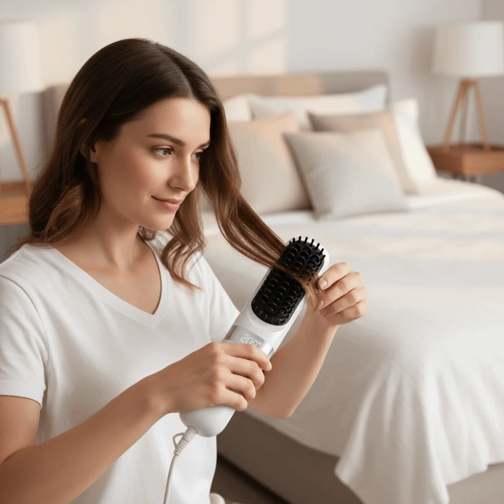 

Hairstyle Tool USB Charging Wireless Hair Straightener Anti-Scalding Fast Heating Straight Hair Comb Professional Hot Comb Home