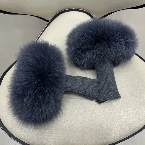 Real Fox Fur Cuffs Arm Warmer Women Bracelet Fur Wristband Glove Warmer Wrist Warmer Coat Jacket Boots Warm Accessories - Image 11