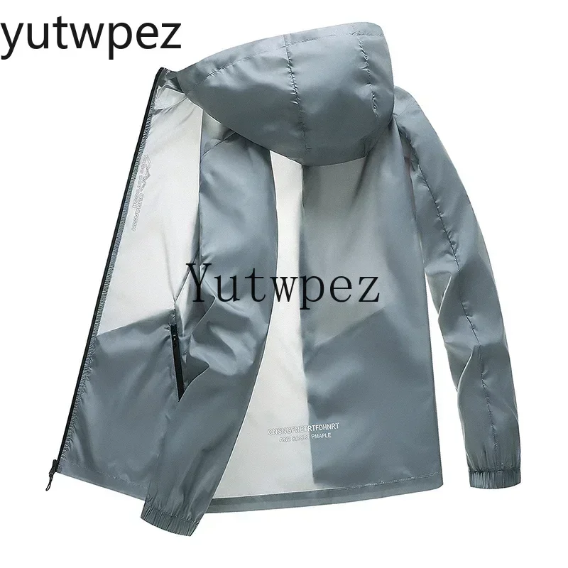 Plus Size 5XL NEW Men Sun Protection Jacket UPF50+ UV Blocking Lightweight Windbreaker Outdoor Hiking Fishing Summer Thin Jacket