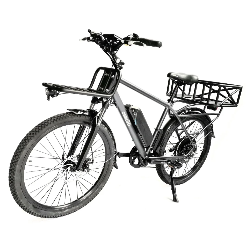 Hot selling Cargo e-bike Heavy-duty e-bicycle 48V 500W 750W Ebike 26 Inch City Electric bicycle for men