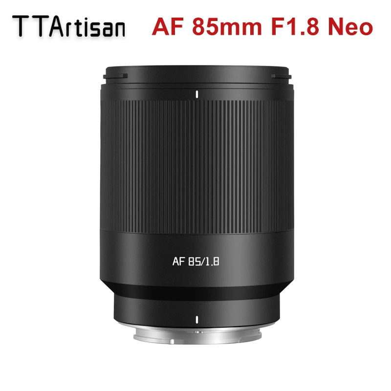 TTartisan AF 85mm F1.8 Neo — полнокадровый автоматический объектив с фиксированным фокусным расстоянием для портретной съемки, совместимый с байонетами Nikon Z и Sony E.