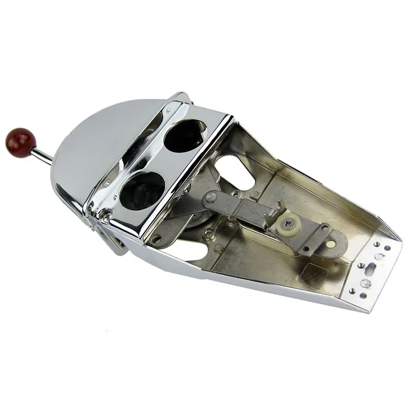 مقبض التحكم في الخانق العلوي لمحرك القارب، رافعة واحدة، تحكم محرك واحد، سبائك الزنك #3