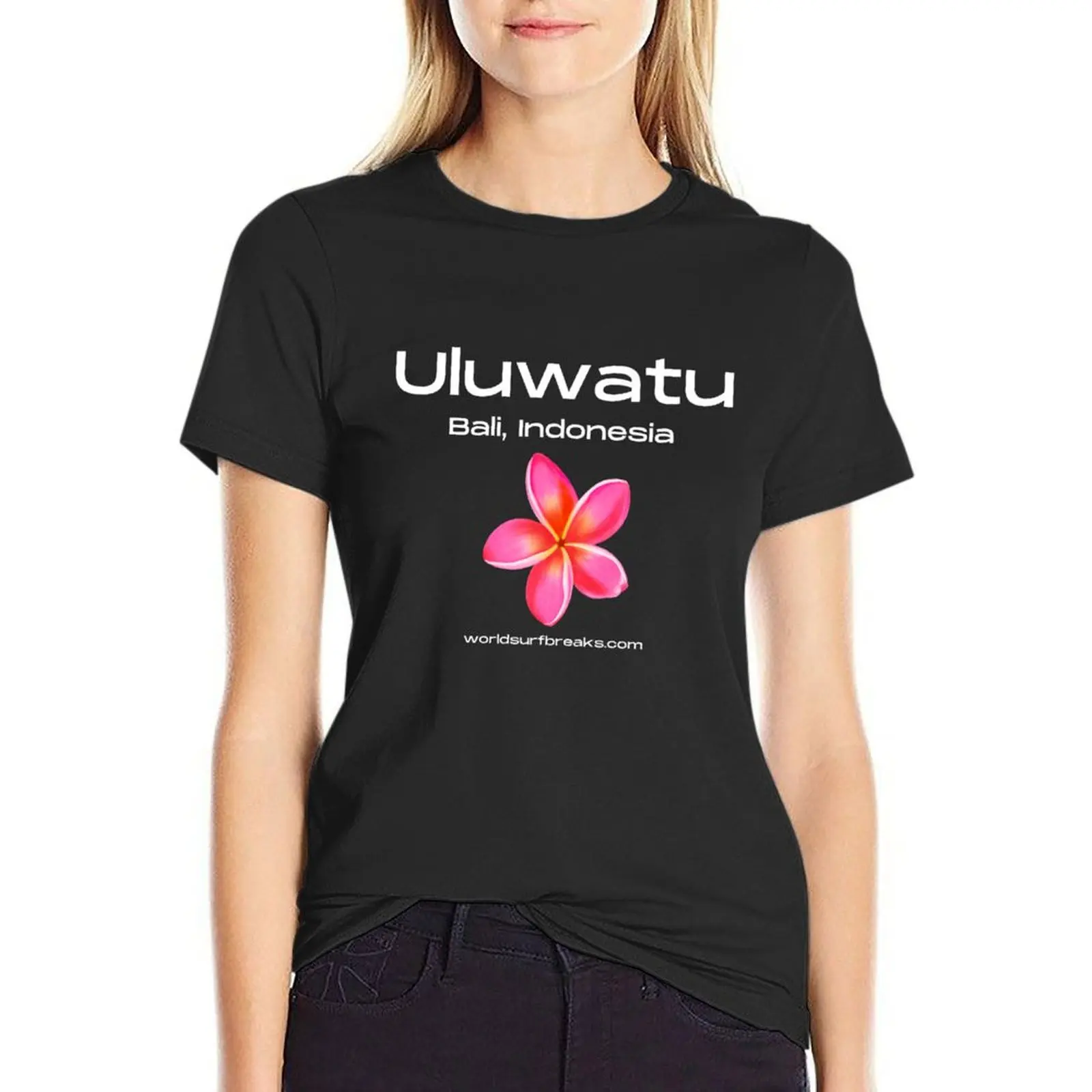 Uluwatu Bali Indonesia Surf Break T-Shirt funnys plus size tops Female clothing t-shirt dress for Women graphic