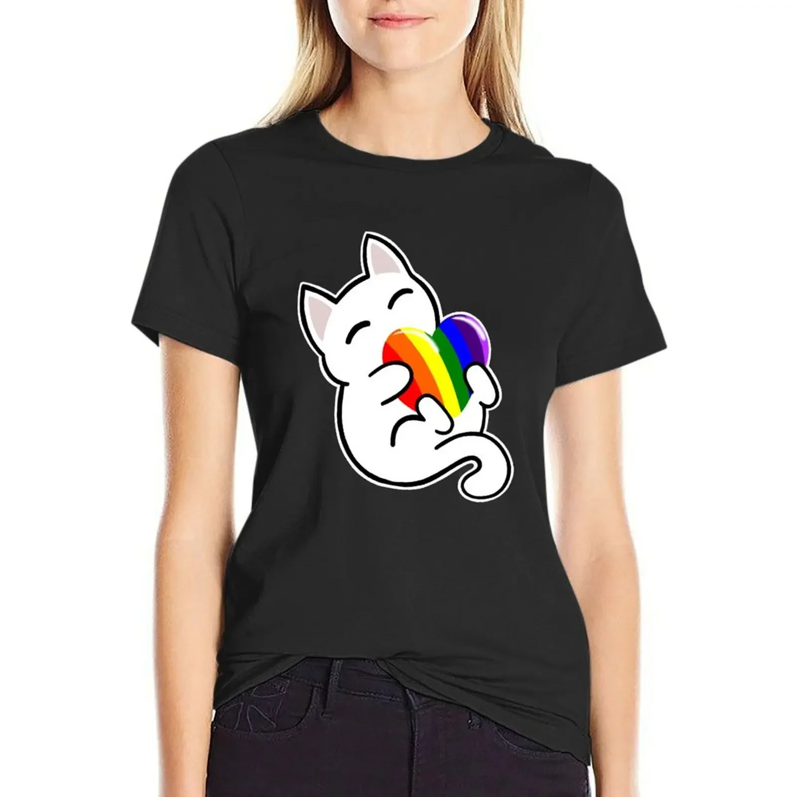 

Футболки Hugs (Pride) Женская одежда, летние топы, забавные топы для женщин