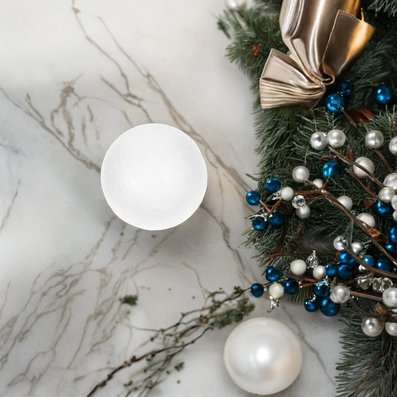 

100 Pcs Foam Craft Balls Styroporkugeln Grosse Heallily Hochzeitsdeko Palla Polistirolo Piena Hungarocell Office