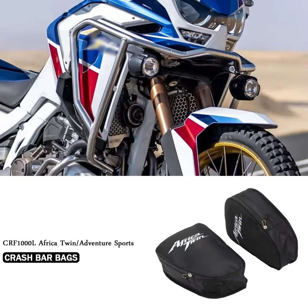 For Honda CRF1000L Africa Twin CRF1000L Adventure Sports Motorcycle Frame Crash Bar Bags Tool Placement Travel bag