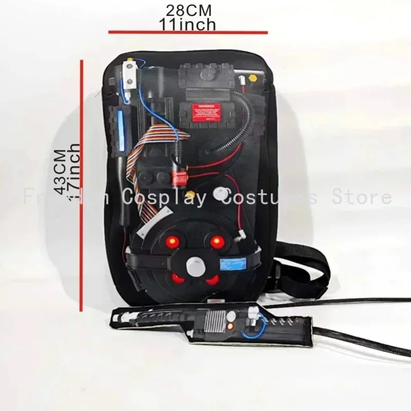 QQ28LQGhost คอสเพลย์อะนิเมะฮาโลวีนเครื่องแต่งกายสำหรับผู้ชายผู้ใหญ่ของเล่นเด็กผีบัสเตอร์จั๊มสูทคาร์นิวัลชุด C