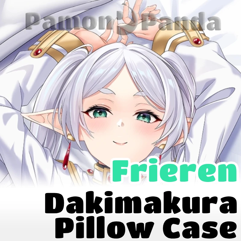 Frieren Dakimakura Frieren At The Funeral Hugging Pillow Case Full Body Cushion Cover Pillowcase Home Bedding Decor Otaku SFYX