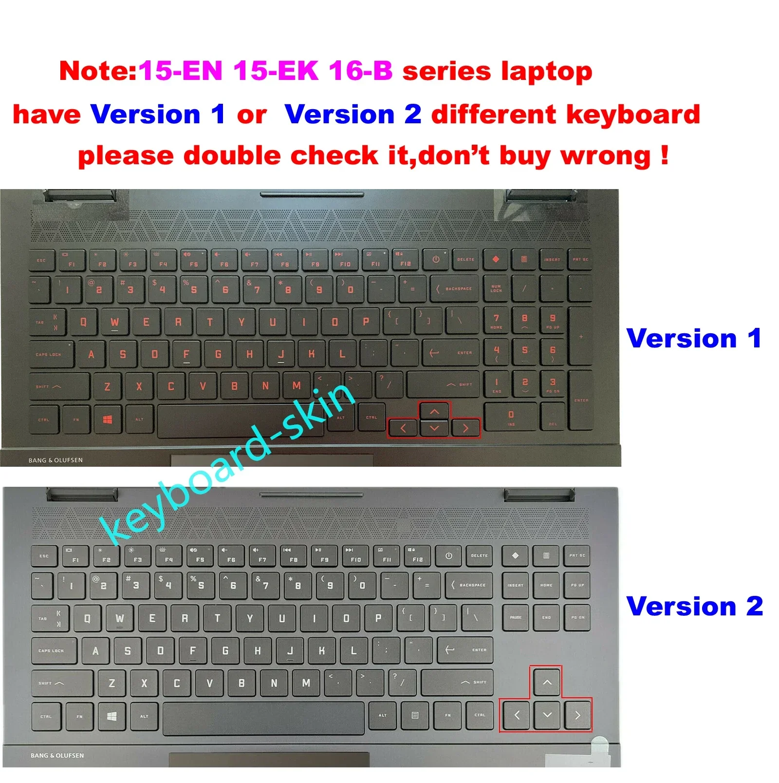 New US RGB Colorful Backlit keyboard for HP Omen 15-EK 15-EK0019NR 15-EN 15-EN0013DX TPN-Q236 laptop