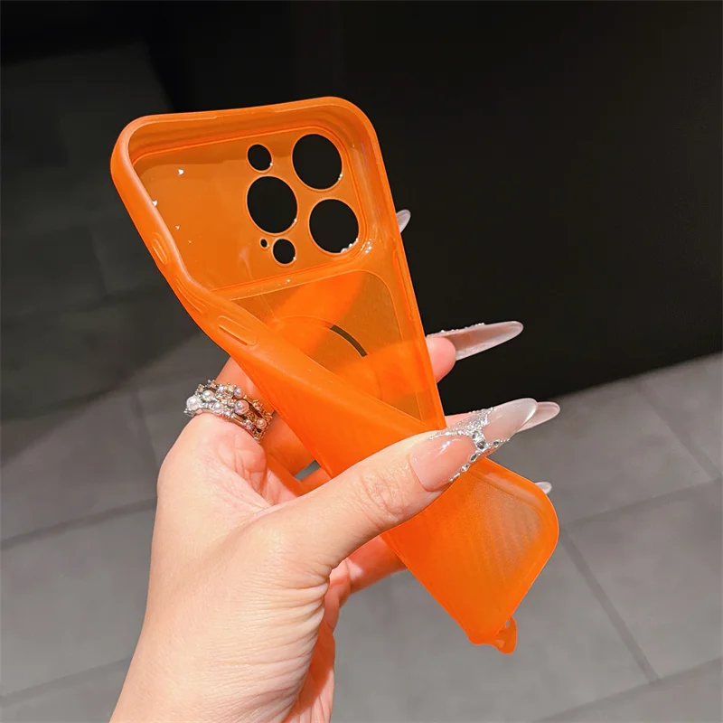 Luxury Carbon Fiber Pattern Case For iPhone Air 17 16 15 14 13 12 11 Pro XS Max Plus XR Full Lens Protection Soft Silicone Cover