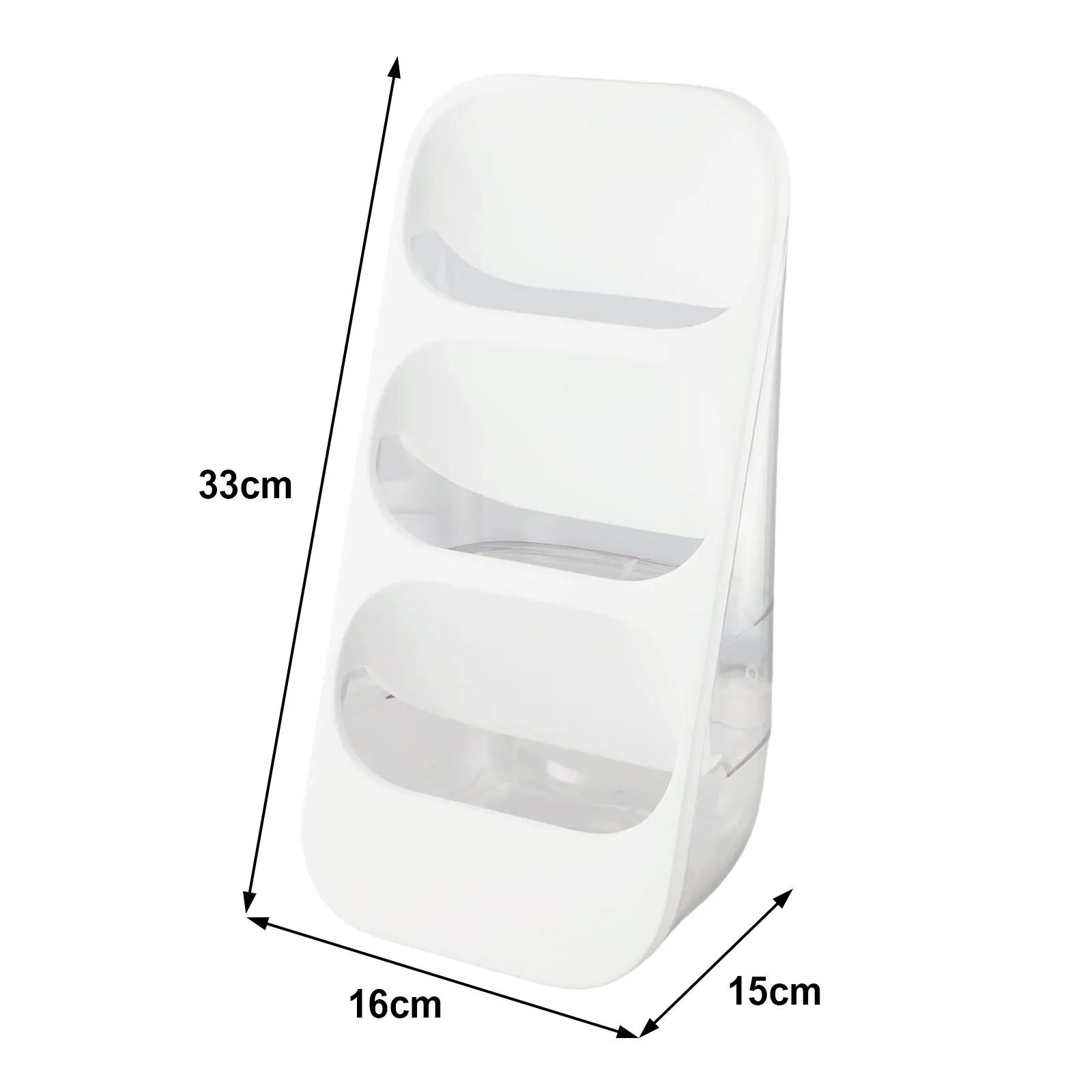

Подставка для столовых приборов, легко моется, с удобной системой слива, функциональные наклонные отсеки для хранения палочек для еды