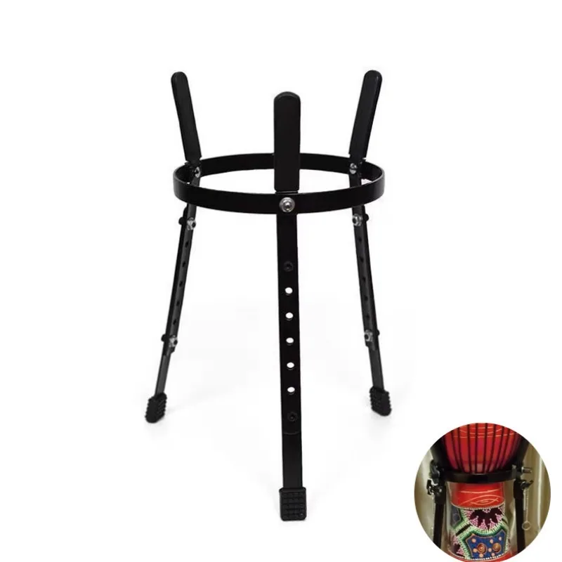 

Steel African Drum Stand Thickening Adjustable Musical Instruments Percussion Handdrum Bracket Drum Accessories Professional