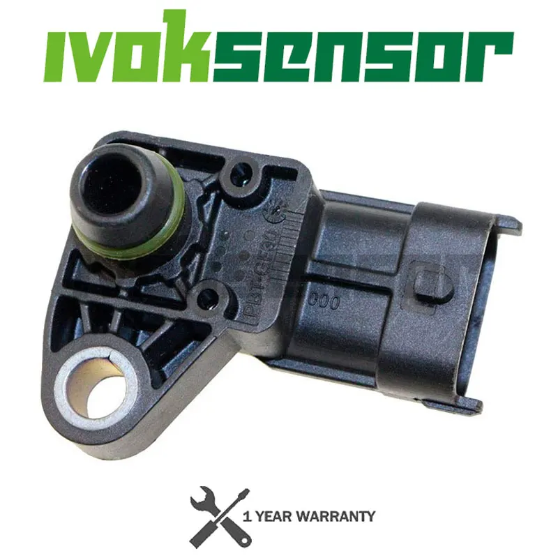 Sensor de mapa de admisión, Colector de presión de aumento de aire, Drucksensor para Siemens Wuling HongGuang HongTu GuangRong B12 F01R00E011