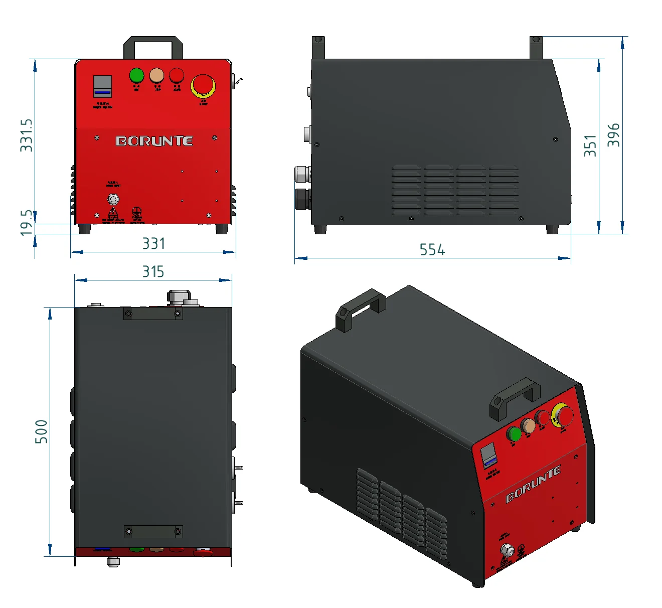 New Cutting Industrial Robot Welding Sorting Professional Manufacturing Spray Labeling Stamping 6 Axis Robot Arm