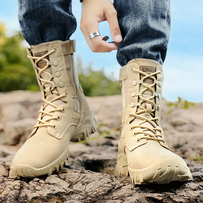 

Уличные тактические ботинки. Походные ботинки очень большого размера. Тренировочные ботинки. 47, высокие ботинки для верховой езды Desert Fce. 48, повседневные ботинки Fai...