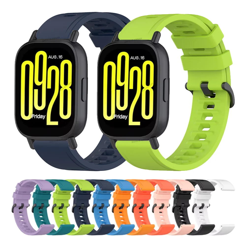 Neue Sport Silikon Armband Für Xiaomi Redmi Uhr 5 Aktive Smart uhr Armband Armband Für Redmi Uhr 5 Lite strap Correa