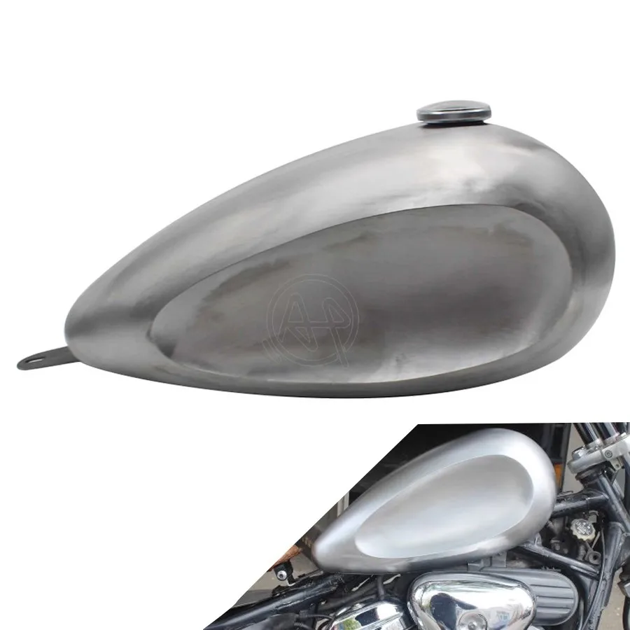14L 3.7 galon ręcznie robiony motocykl motocykl benzynowy olej benzynowy może zbiornik paliwa gazowego benzynowy dla HONDA Steed 400 600 z korek zbiornika paliwa