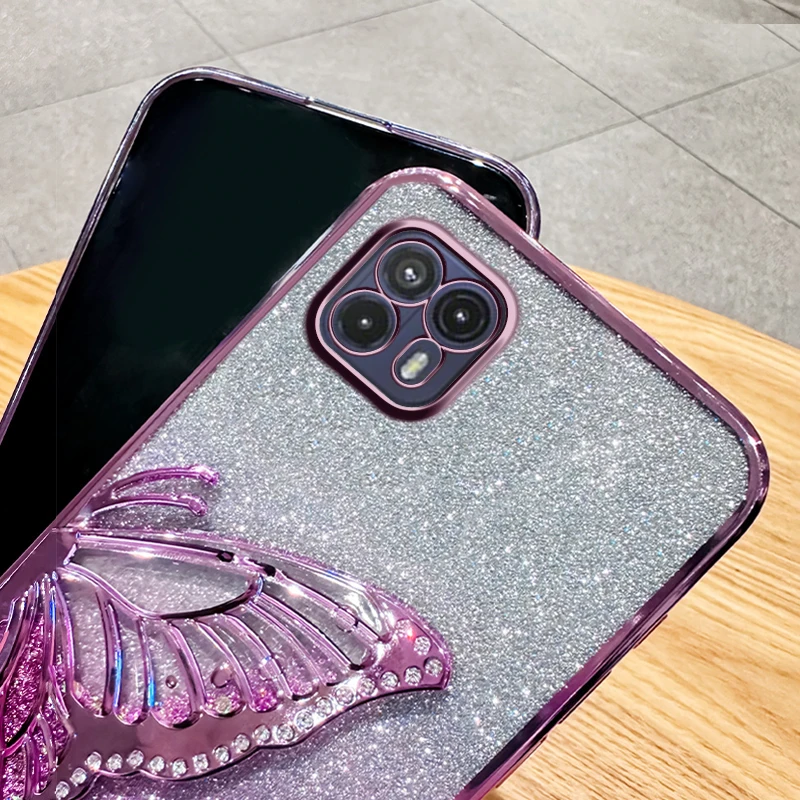 ソフトシリコンバタフライバックカバー,g50,5g,新品,2021