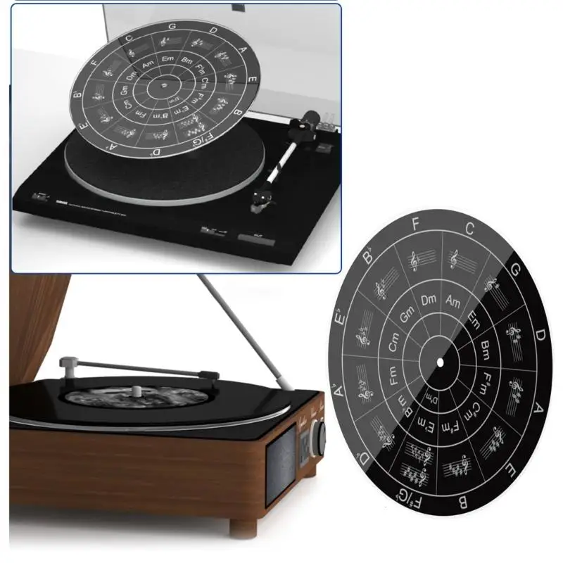 High Fidelitys Acrylic Turntable Mat Acrylic Turntable Platter Mat To Elevates Listenings Experiences Accessory